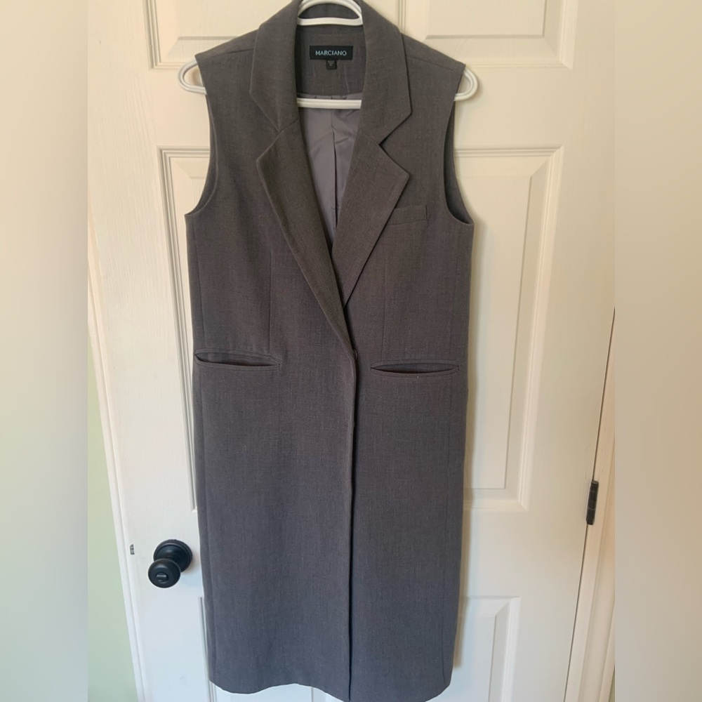 MARCIANO LONG VEST - XS